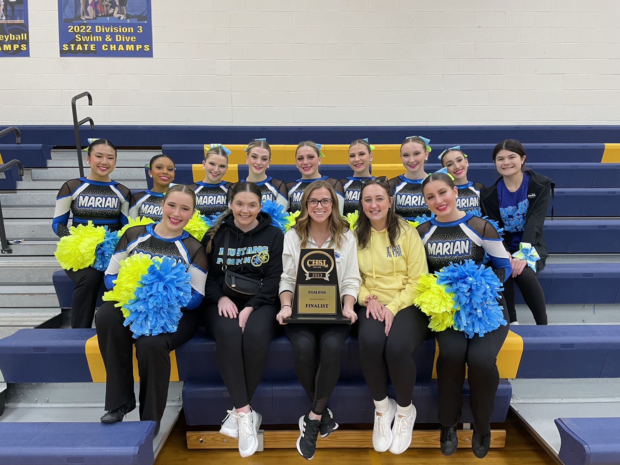 Marian falls to Divine Child at CHSL Pompon Championship