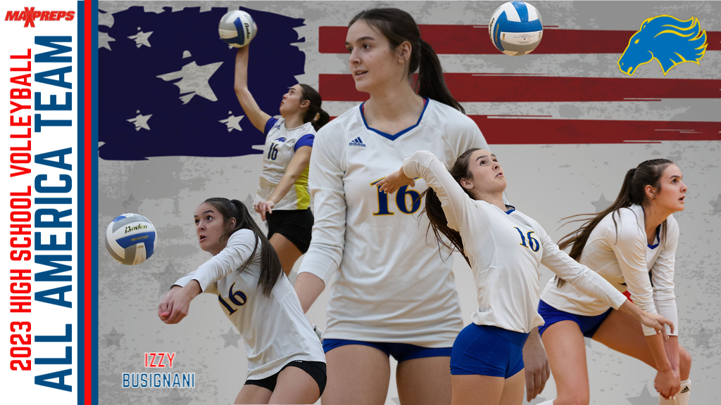 Busignani was also named all-Catholic, all-region (MIVCA), all-state first team (MIVCA).